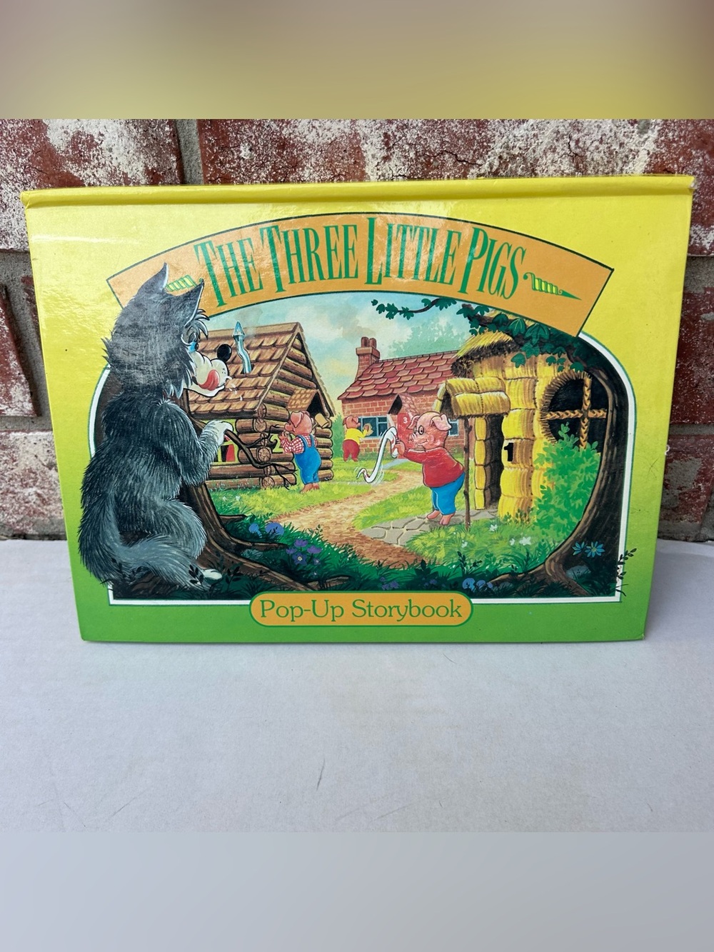 The Three Little Pigs Pop-Up Storybook 1994 Vintage Hardcover 1858302137